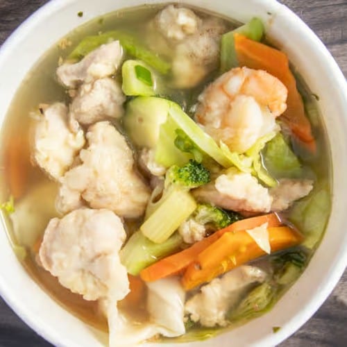 Wonton Soup (32 Oz).